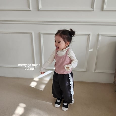 merrygoround/15. shephon fril jogger pants XS-2XL