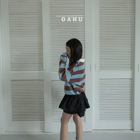 oahu/23. collar T-shirt S-XL