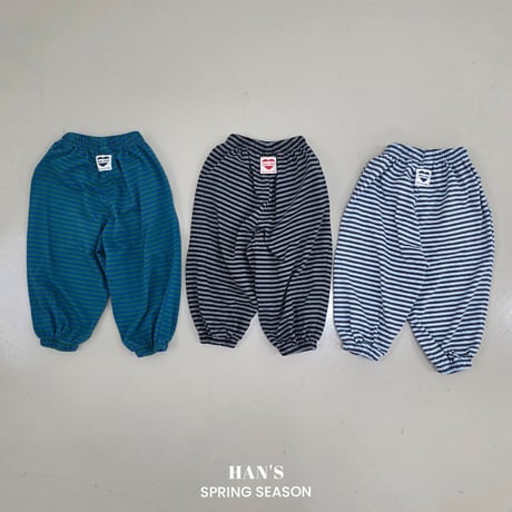 hans/40. stripe jenny pants XS-XL