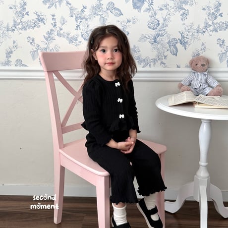 secondmoment/48. wedding fril cardigan XS-XL