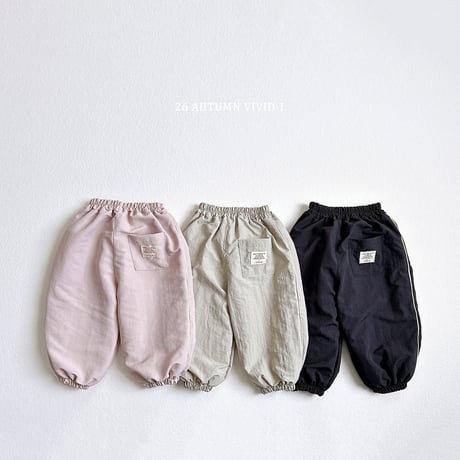 vividi/15. line label baslack jogger XS-XL