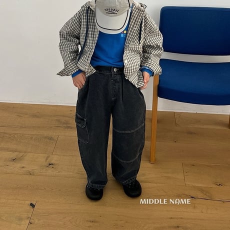 middlename/35. hood check shirt JS-JM