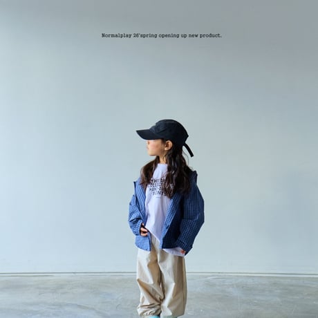 normalplay/70. peter check hood shirt JS-JM