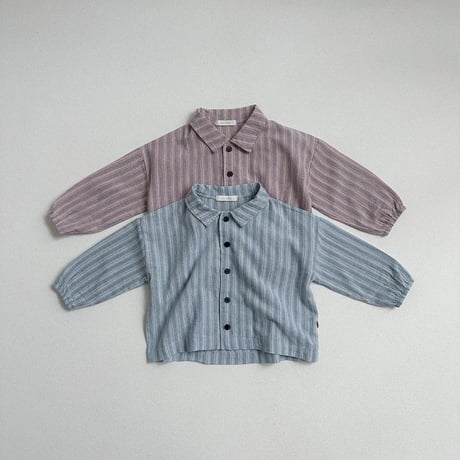 minirobe/37. Woody Stripe Shirt S-XL