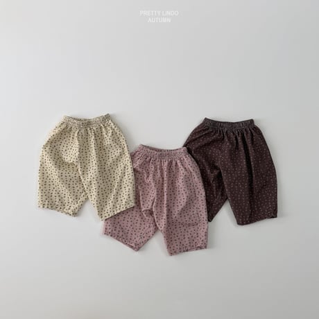 lindo/66. bao flower pants XS-XL