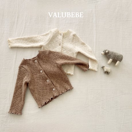 valubebe/22. songsong nanalri cardigan 6M-S