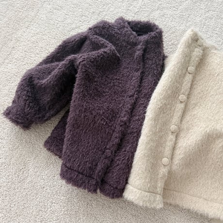 urbanrabbit/73. Puff Long Cardigan JS-JM