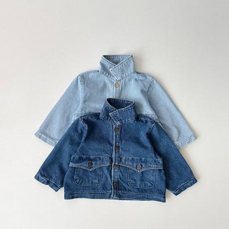 onu/32. pocket denim jacket BABY(12M)-XL(6-7Y)