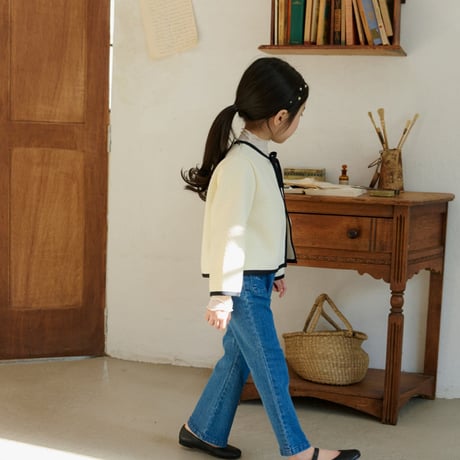 monatelier/18. ribbon two color jacket S-2XL