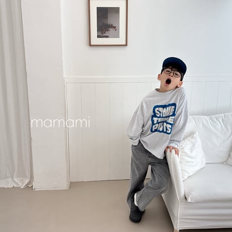 mamami/4. stone T-shirt XS-XL