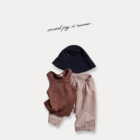 normalplay/15. bodle sleeve T-shirt 12M-XL