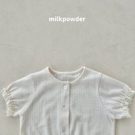 milkpowder/3. half t ) cardigan 5-11