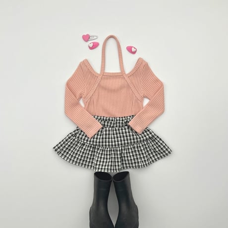 haroharo/63. cotton candy pleated skirt S-XL