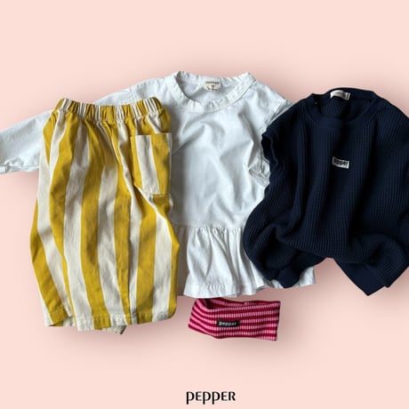 pepper/29. waffle vest XS-XL