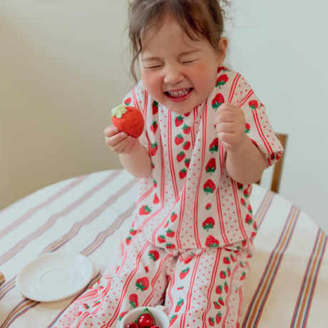 ueo/48. strawberry plitch set S-XL