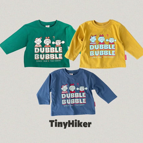 tinyhiker/1. double bubble T-shirt XS-XL