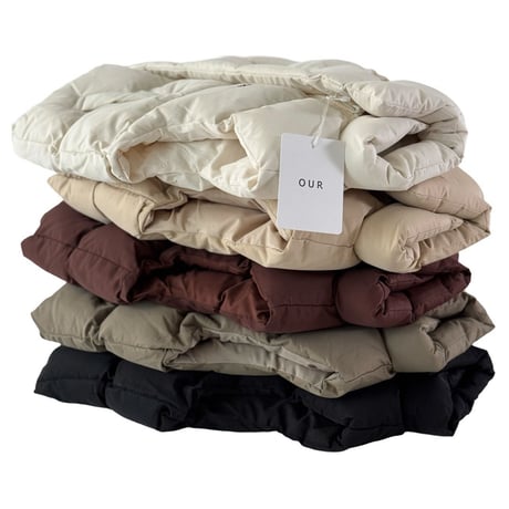 our/93. plan 25FW padding vest S-XL