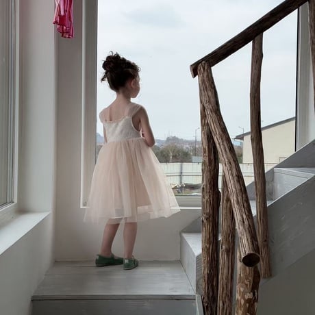 aiai/62. peach ballerina dress 90-130