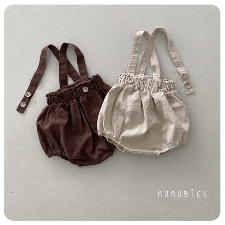 nunubiel/18. cool suspender romper S-L