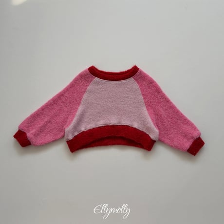 ellymolly/95. sweet ragran man-to-man 13-15