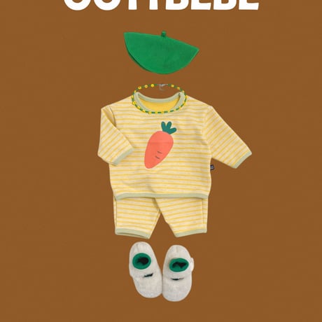 oottbebe/26. fruit updown set XS(0-1Y)-XL(4-5Y)