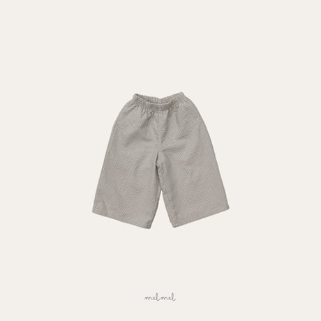 melmel/15. Dot wide pants XXS-XL