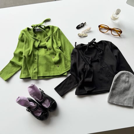 matilda/143. lace holter set cardigan 15-19