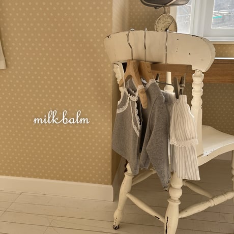 milkbalm/11. ailet sleeveless cardigan XS-XL