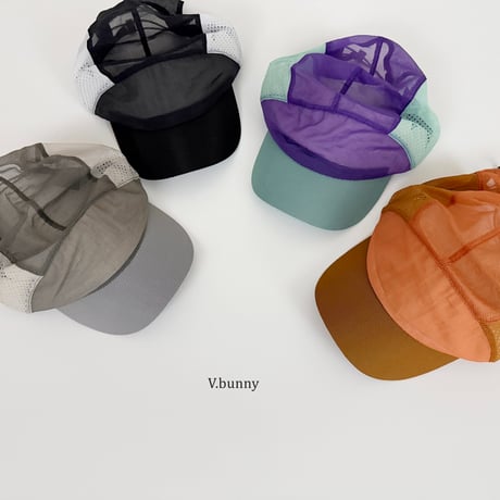 vbunny/56. two color mesh cap FREE(54-58CM)