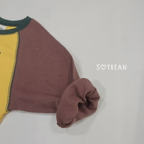 soybean/104. plan ) mini wonder raglan T-shirt XS-XL