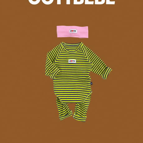 oottbebe/2. this bongbong suit ( bebe suit beari leggings S(0-6M)-M(6-12M)