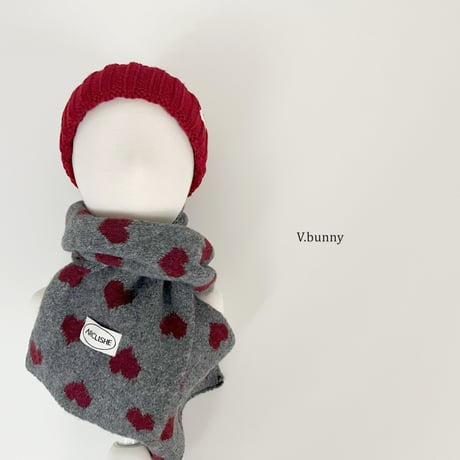 vbunny/67. heart muffler FREE