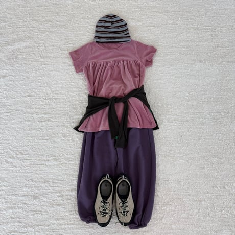 owa/37. shirring velloa one-piece S-XL