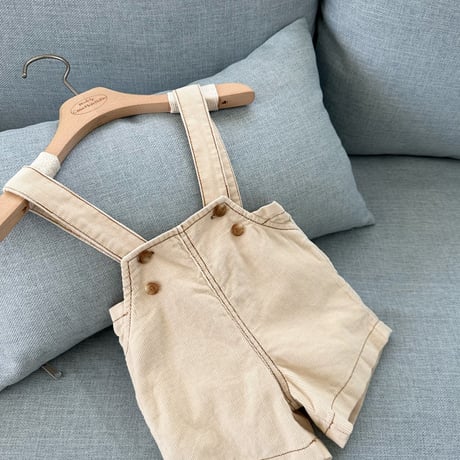 monbebe/21. royal corduroy overalls p  S(1-2Y)-XL(7-8Y)
