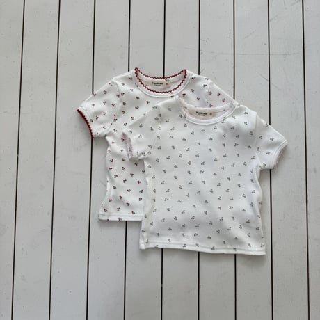 lepetitmot/21. cherry ailet T-shirt XS-XL
