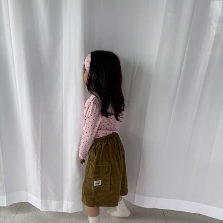 pepper/41. coco corduroy bermuda  XS-XL