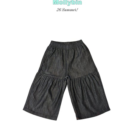 mollybin/36. ai shirring pants ADULT