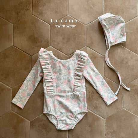 lacamel/30. basic swim hat BEBE(1-4Y)-KIDS(5-7Y)
