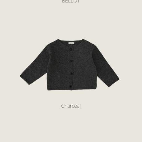 bellot/13. bird cardigan XS-2XL