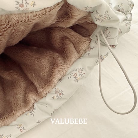 valubebe/76. blan shirring hood jumper 6M-S