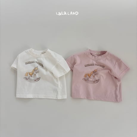 lalaland/58. uni corn half t T-shirt 6M-18M