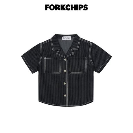 forkchips/103. number stitch shirt JS-JXL