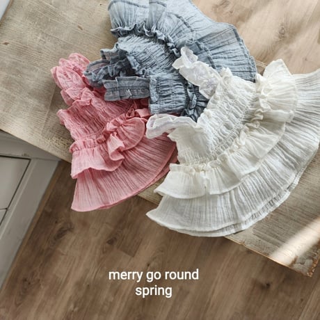 merrygoround/33. smoke sleeveless XS-2XL