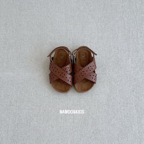 namoo/9. cream sandal 140-220