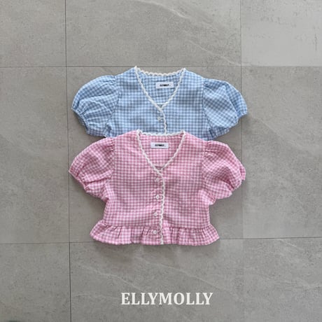 ellymolly/56. Veil lace blouse 5-11