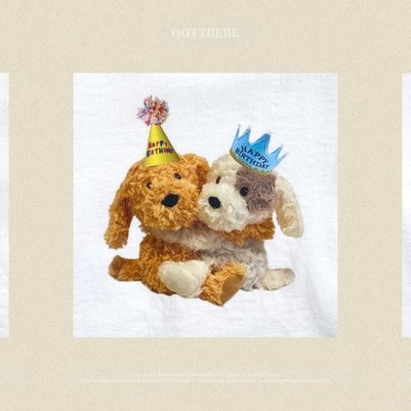 oottbebe/20. puffy series kids ( family ) T-shirt XS(0-1Y)-XL(4-5Y)