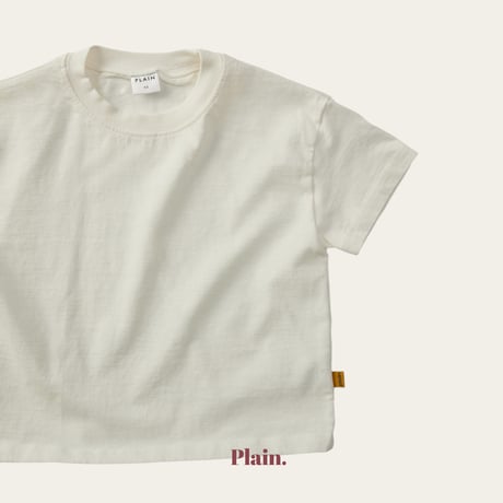 plain/37. wave half t T-shirt XS-XL