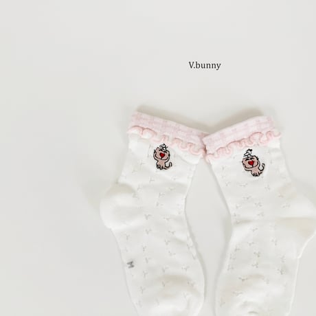 vbunny/74. red socks set M(130-150)-XL(180-210)