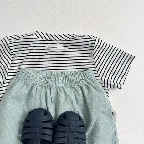 atomeme/44. Ciel Striped T-shirt S-XL