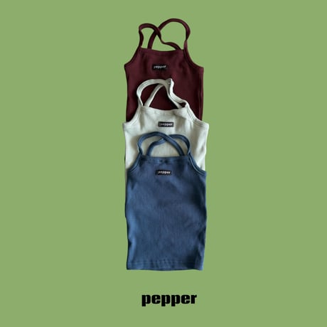 pepper/53. sleeveless XS-XL